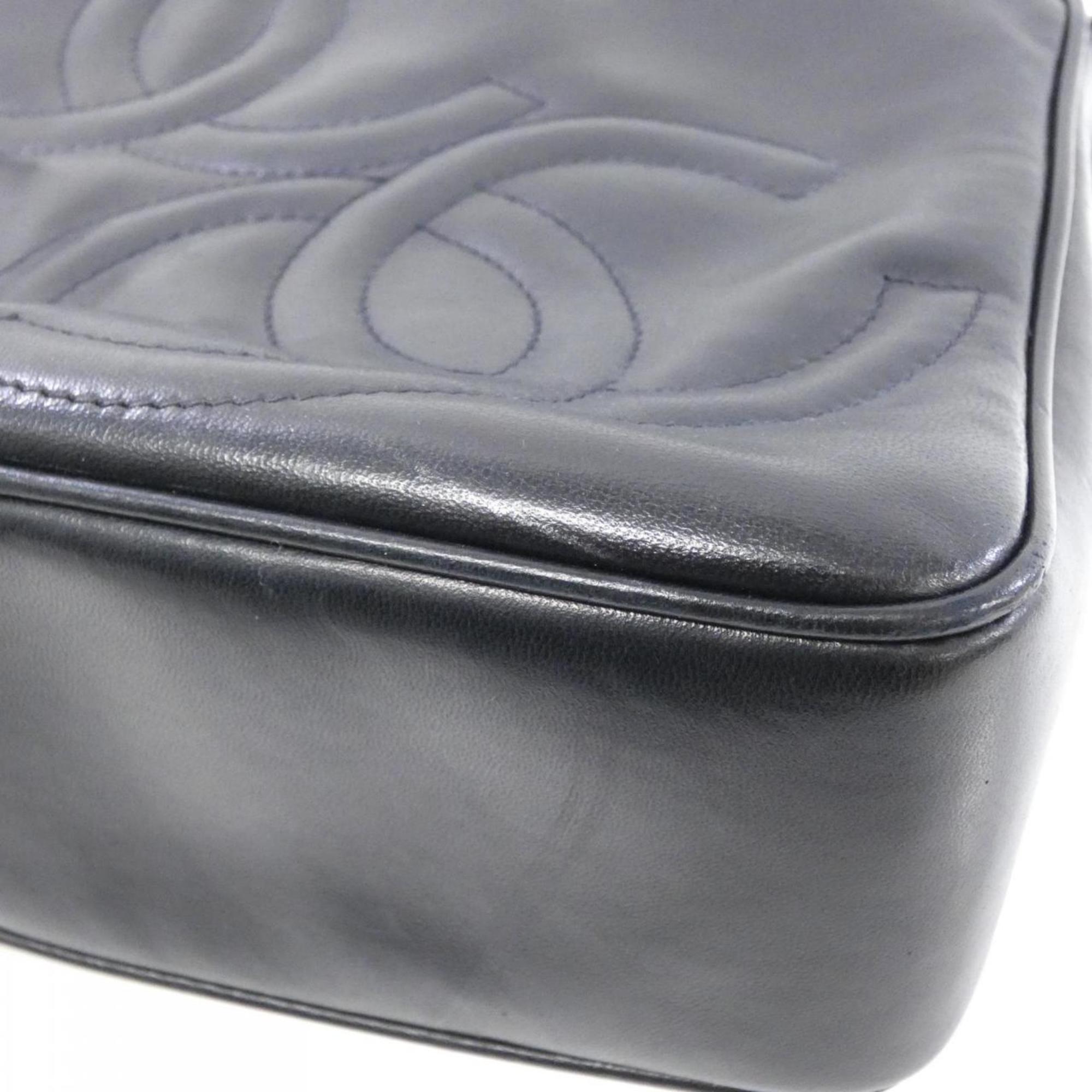 Chanel Triple Coco Leather Bag
