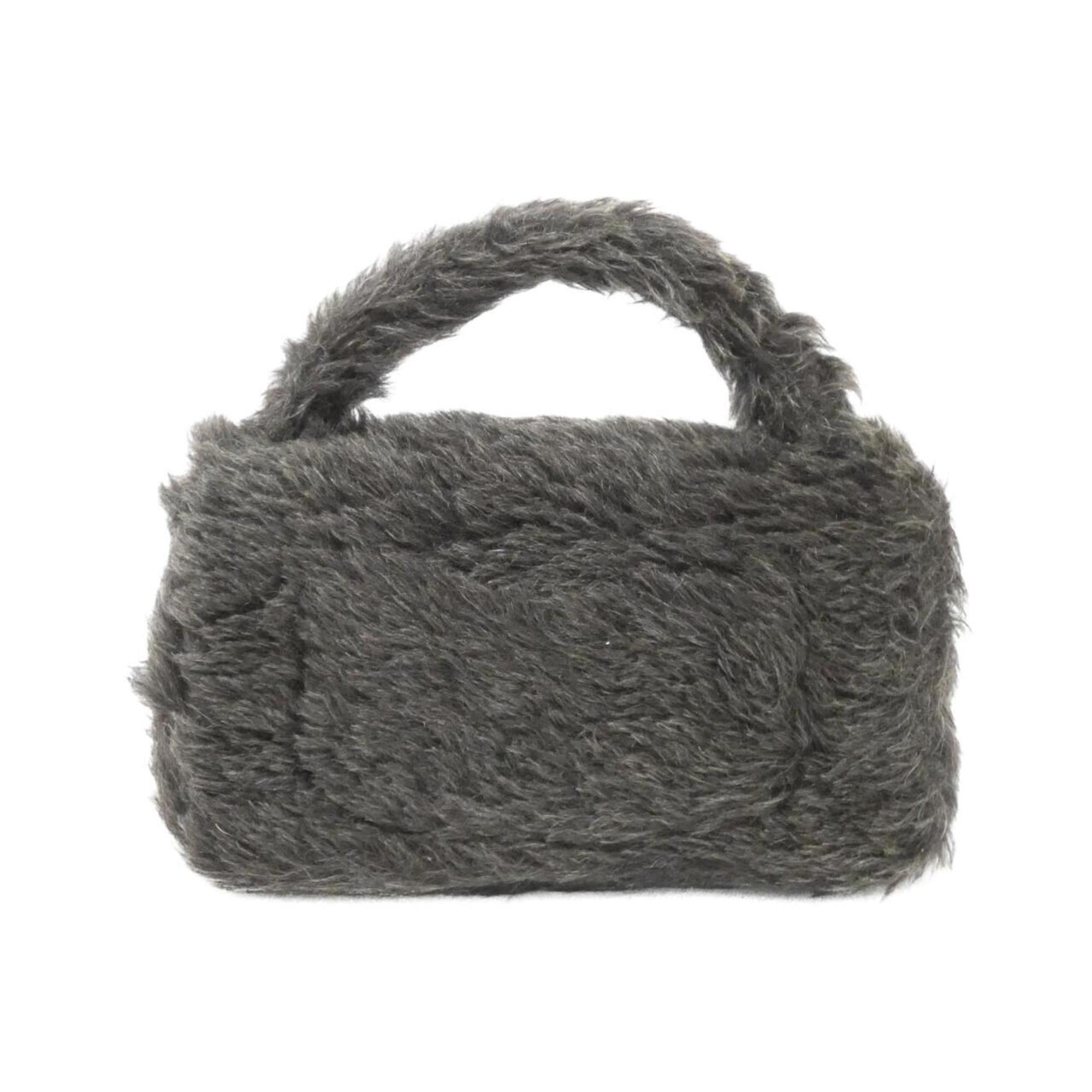 Chanel Fur Handle Bag with  Card