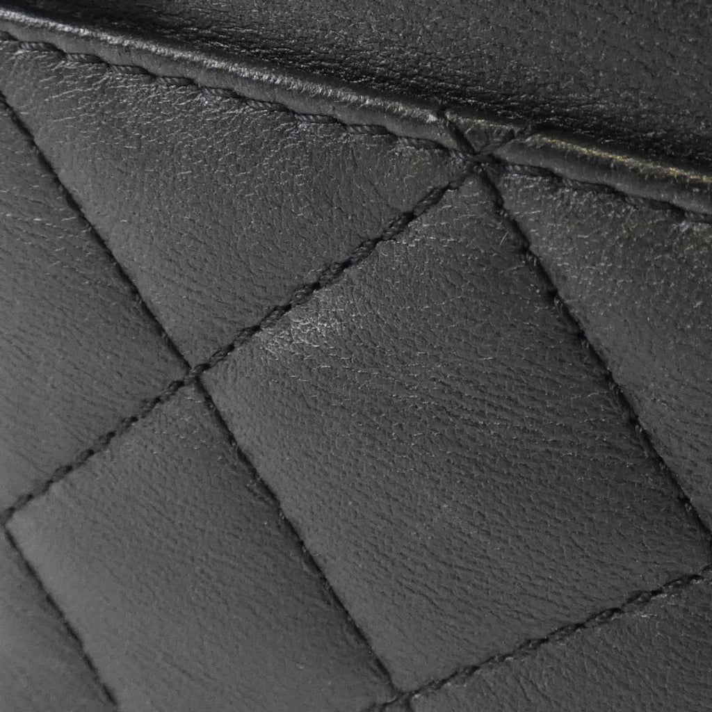Chanel Leather Vanity Bag with Dust Bag and Mirror