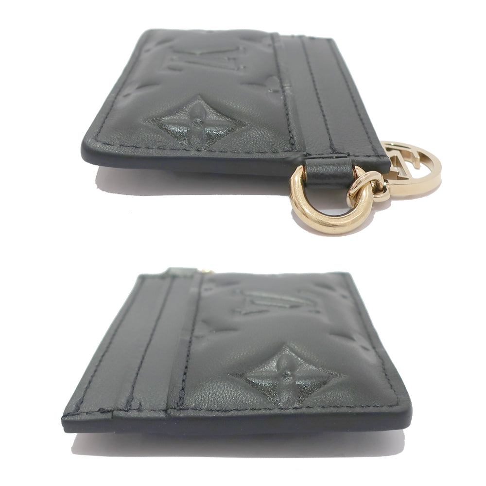 Louis Vuitton Porte Jaeger Le Coultre M82748 Monogram Black Black G Card Box  Women Box  Bag