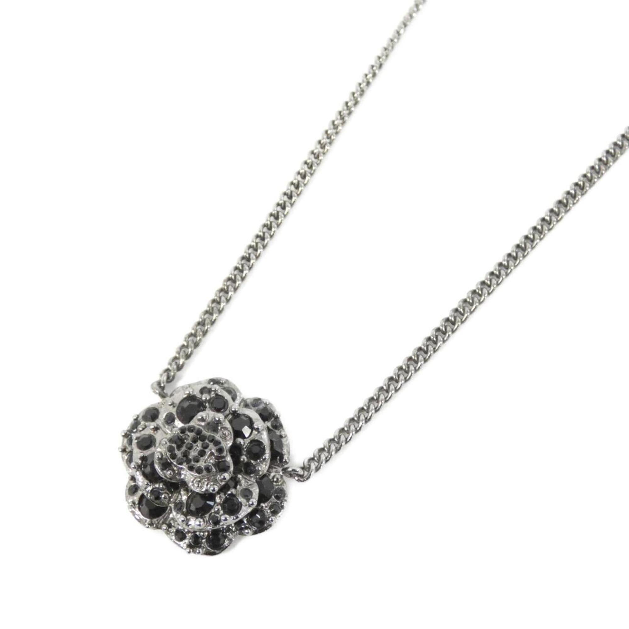 Chanel Camellia Metal Brooch with Box and Dust Bag