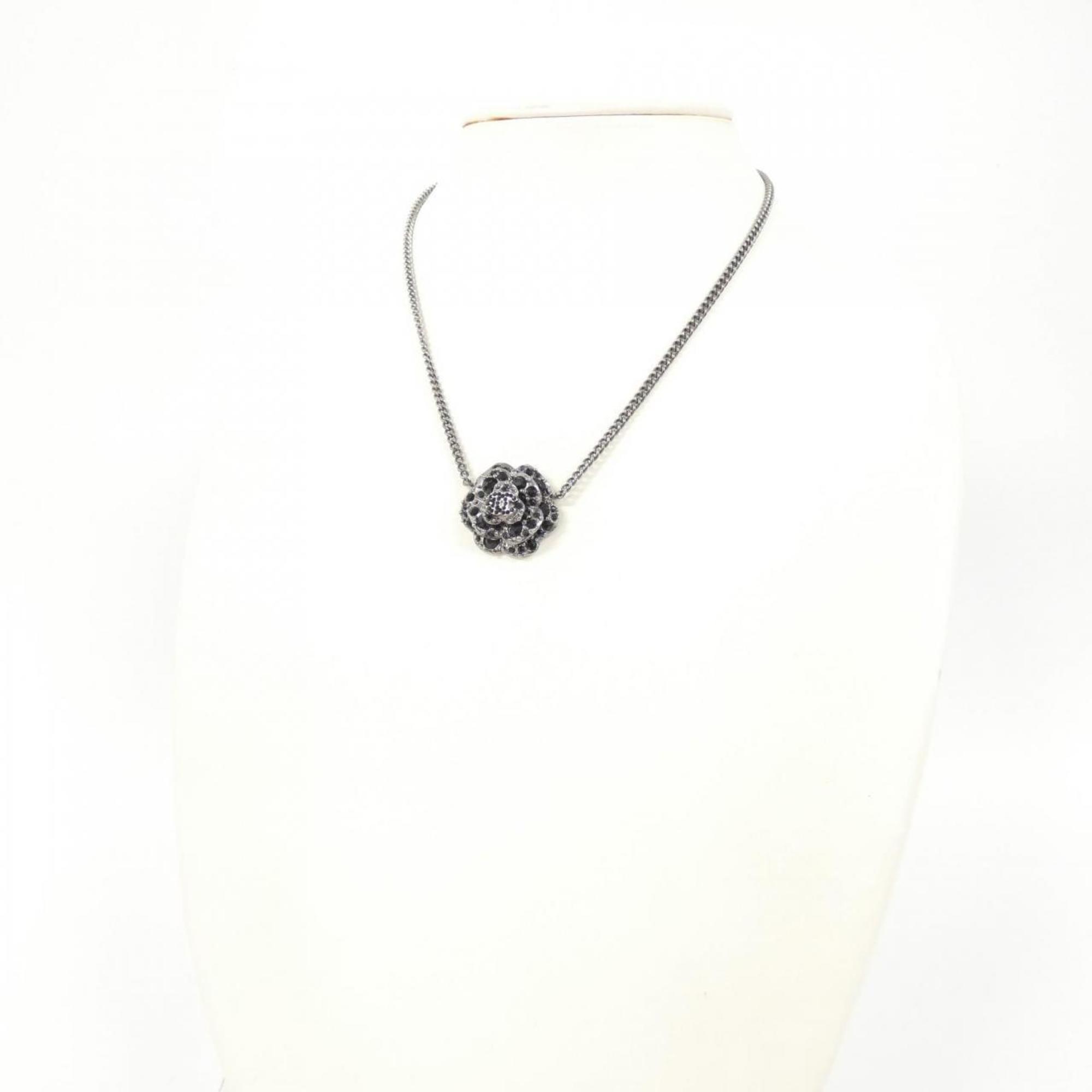 Chanel Camellia Metal Brooch with Box and Dust Bag