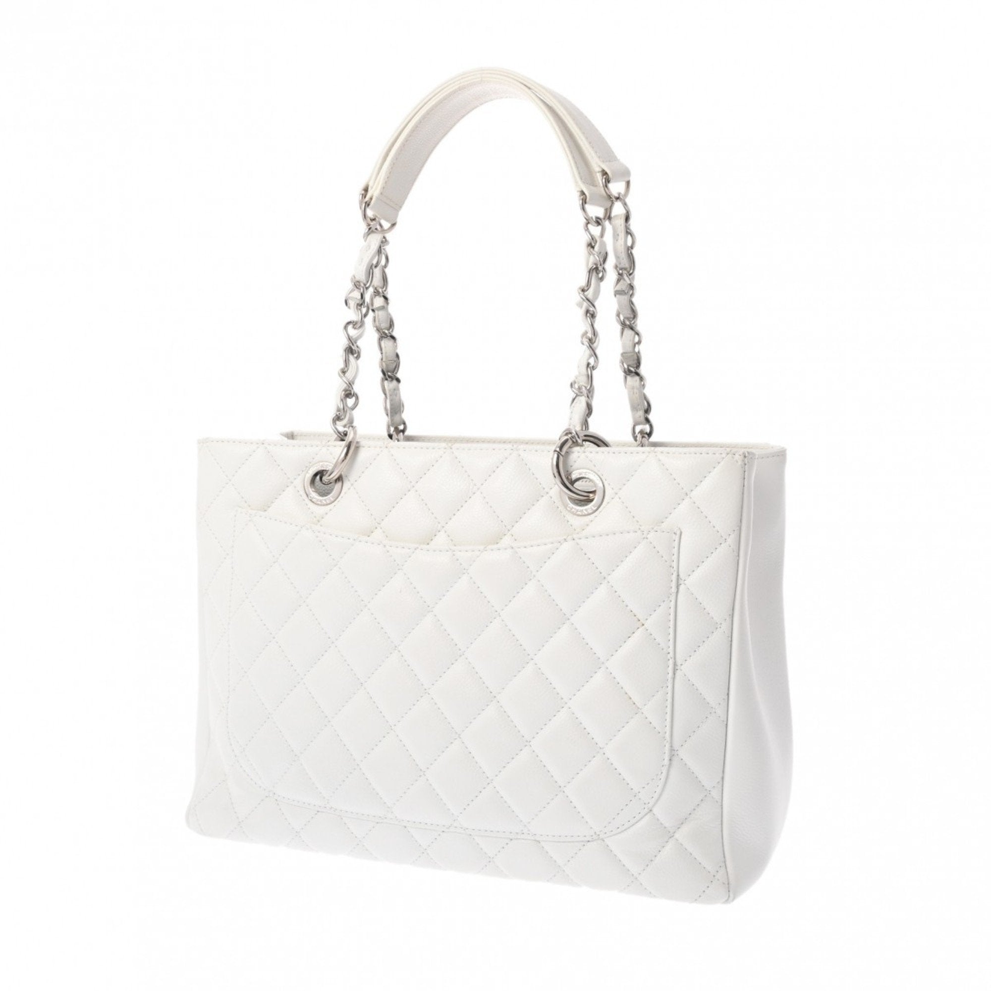 Chanel Grand Shopping Leather Tote with Dust Bag and  Card