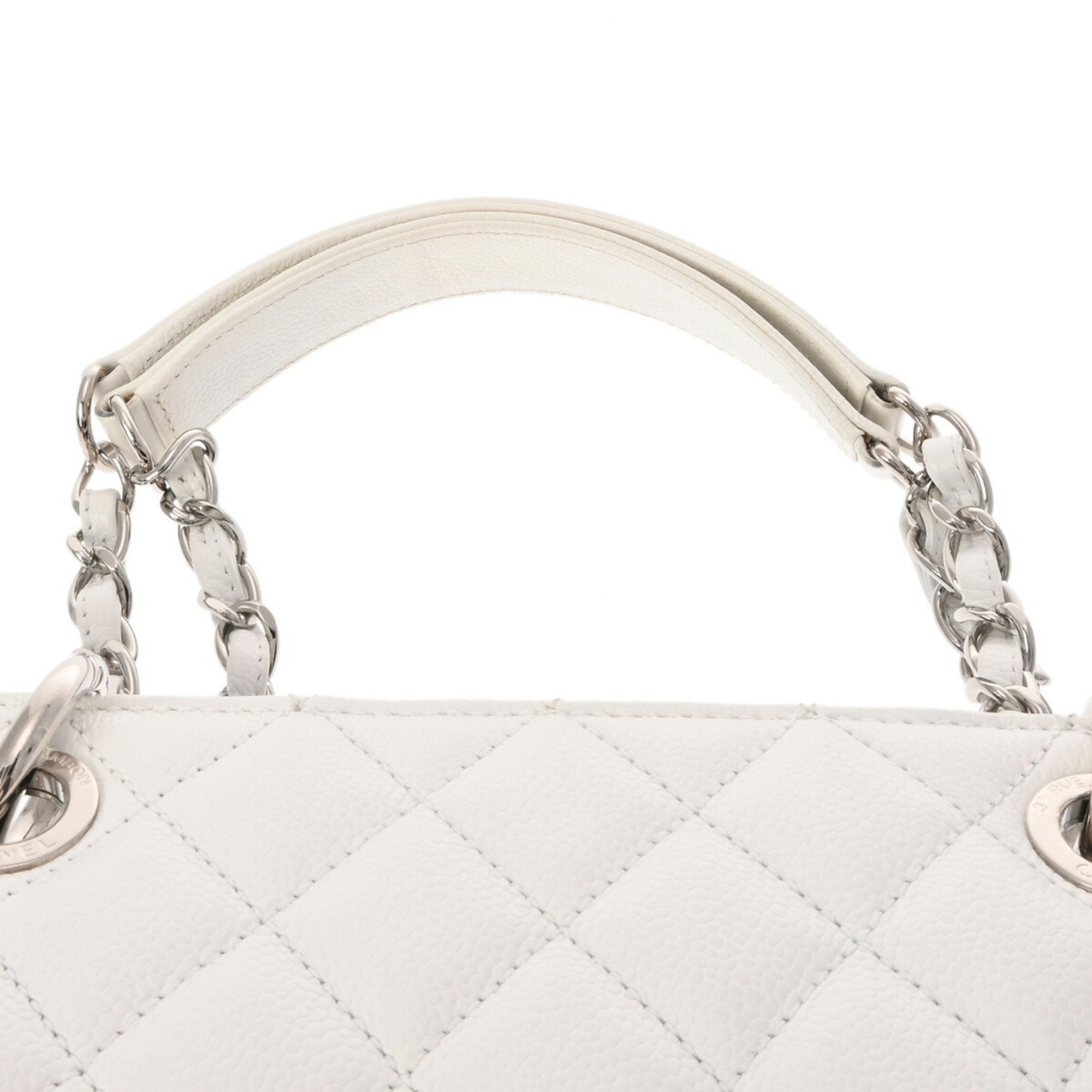 Chanel Grand Shopping Leather Tote with Dust Bag and  Card