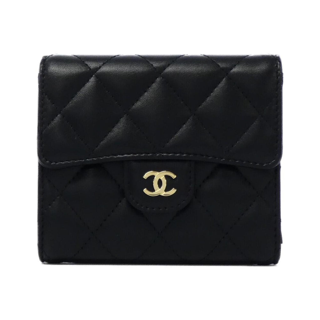 Chanel Timeless Classique Leather Wallet with Box and Dust Bag