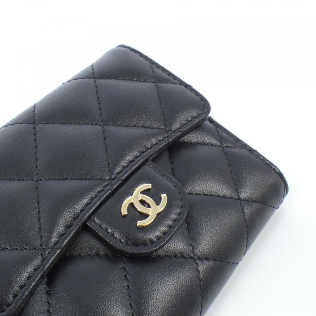 Chanel Timeless Classique Leather Wallet with Box and Dust Bag