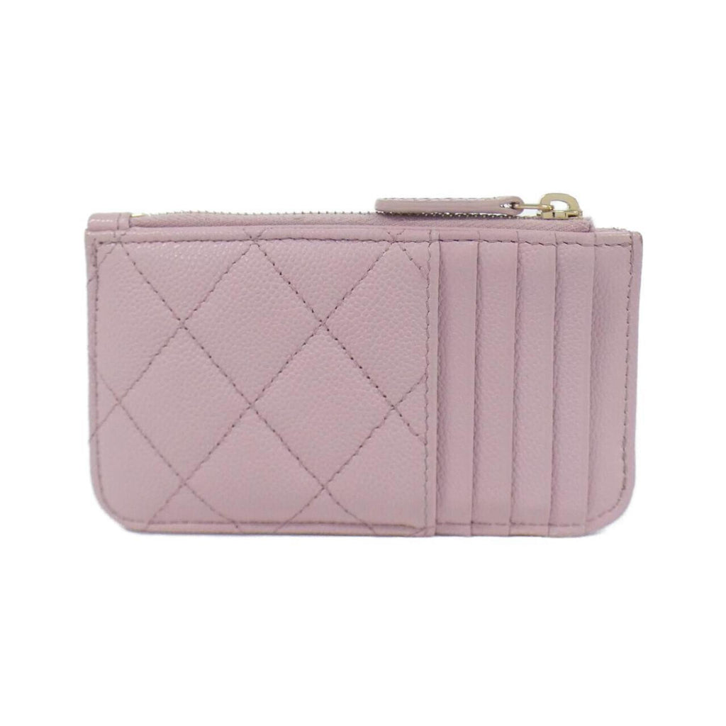 Chanel Leather Wallet with Box and Dust Bag Good Condition