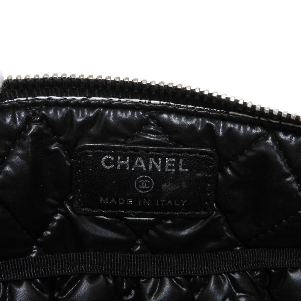 Chanel Camellia Synthetic Handbag with Metal Fittings