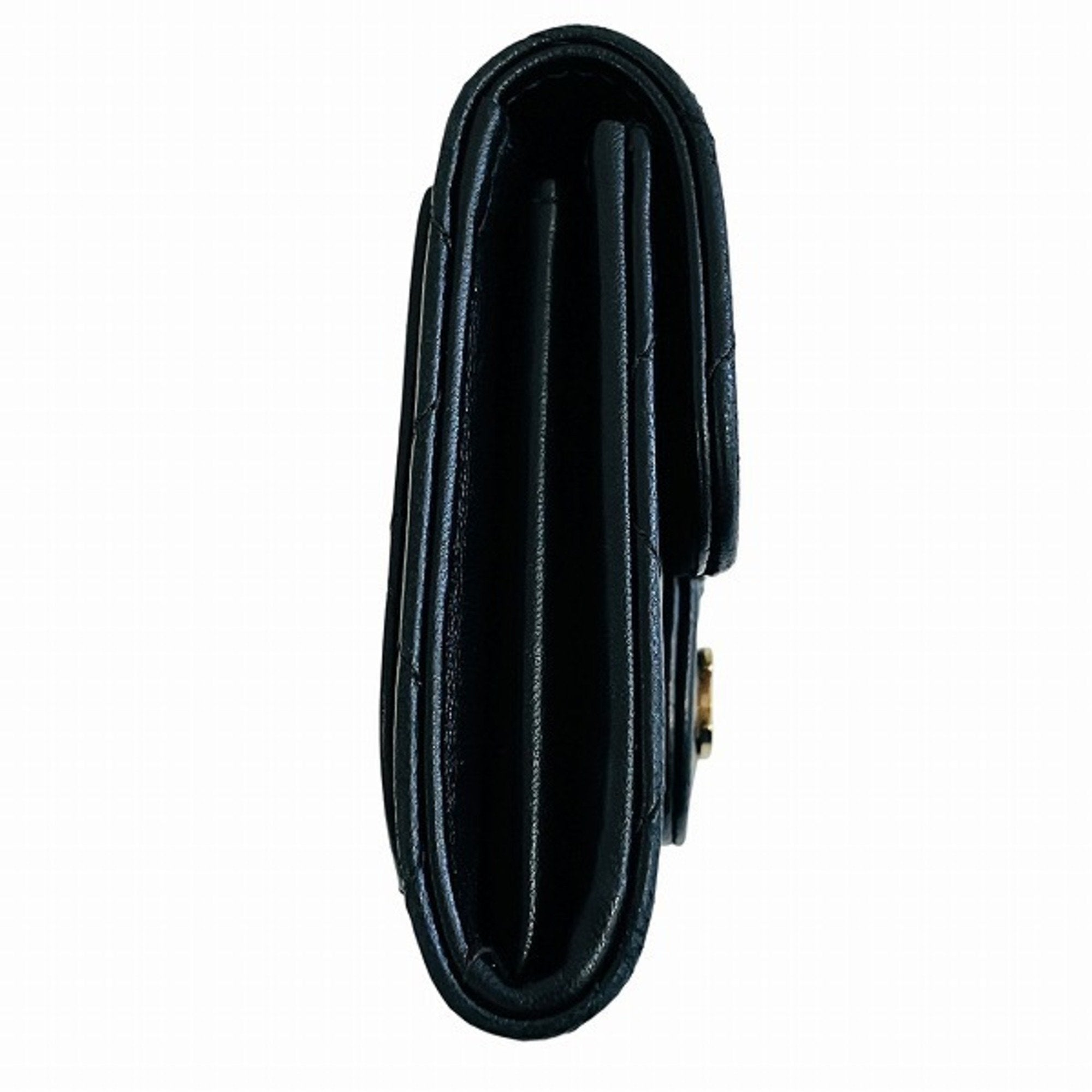 Chanel Leather Wallet with Dust Bag and Manual