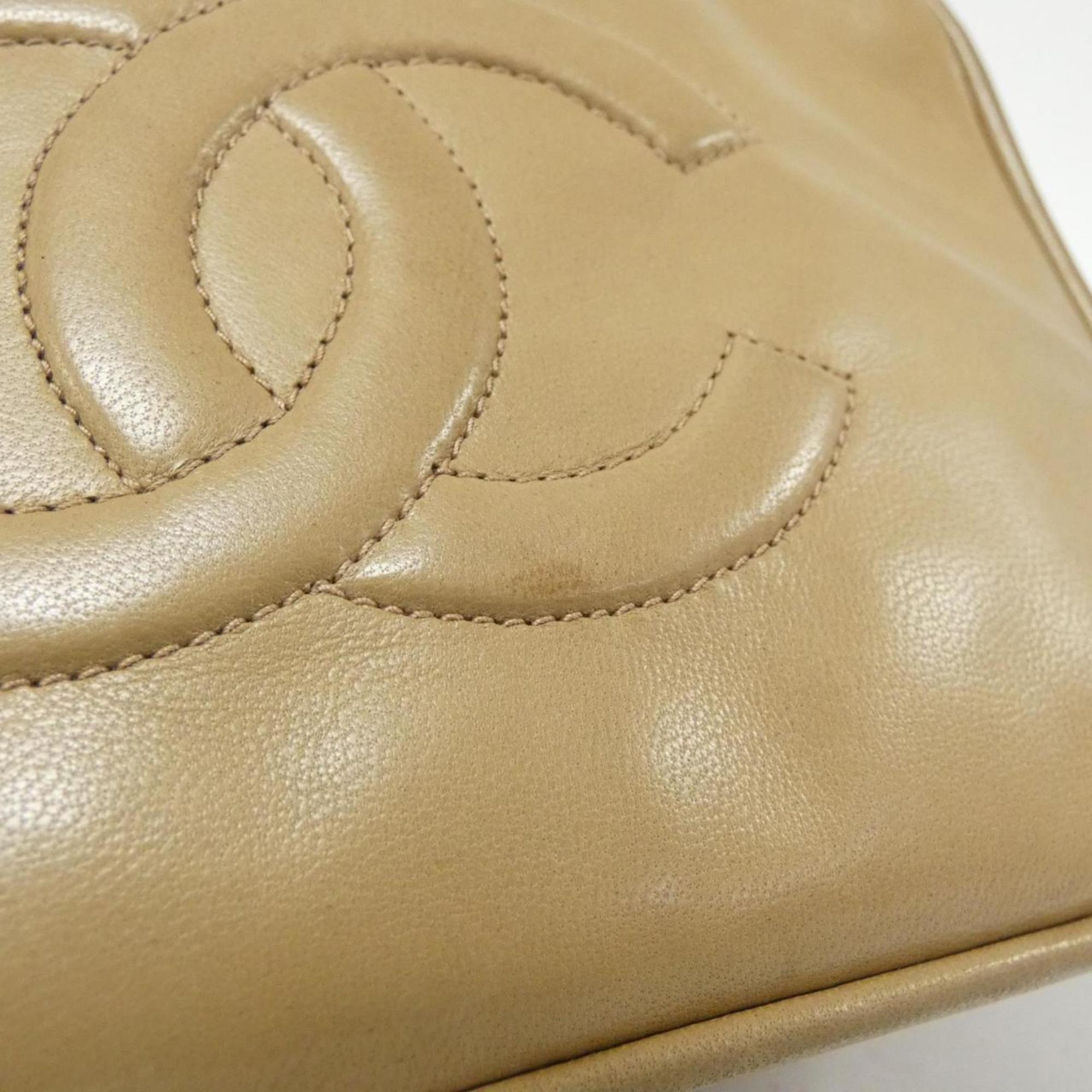 Chanel Leather Camera Bag with Box Good Condition