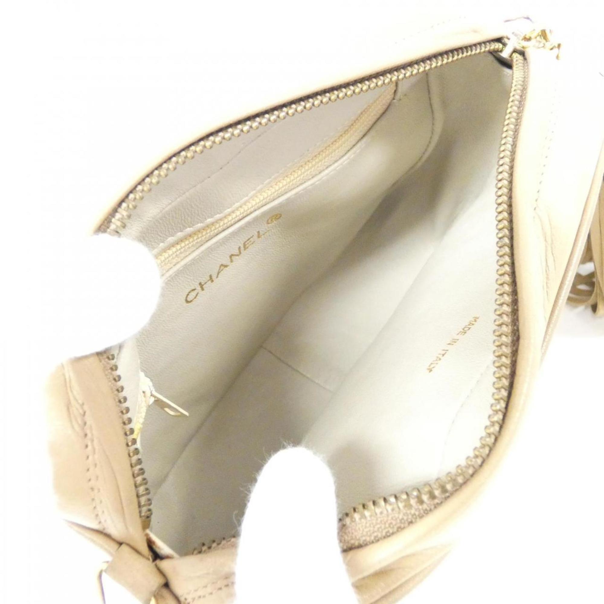 Chanel Leather Camera Bag with Box Good Condition