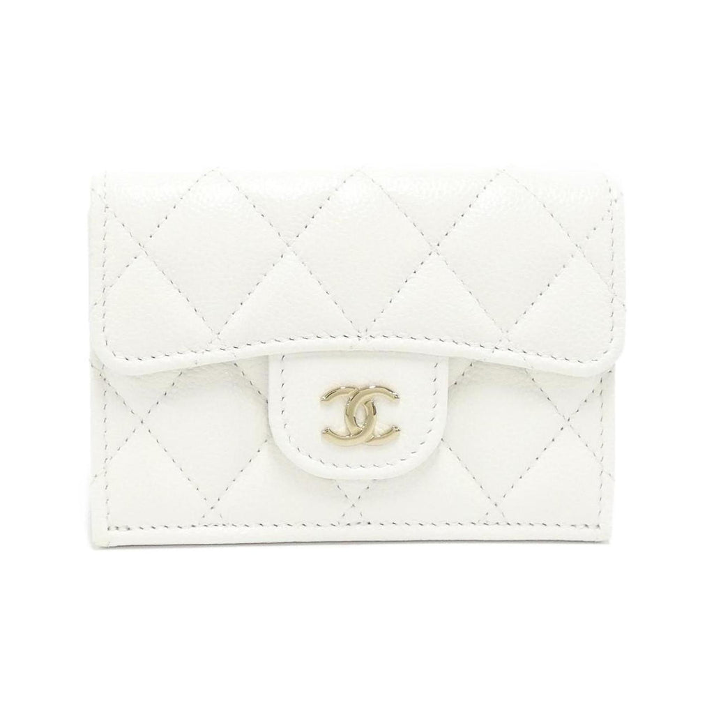 Chanel Timeless Classique Leather Wallet with Box and Dust Bag