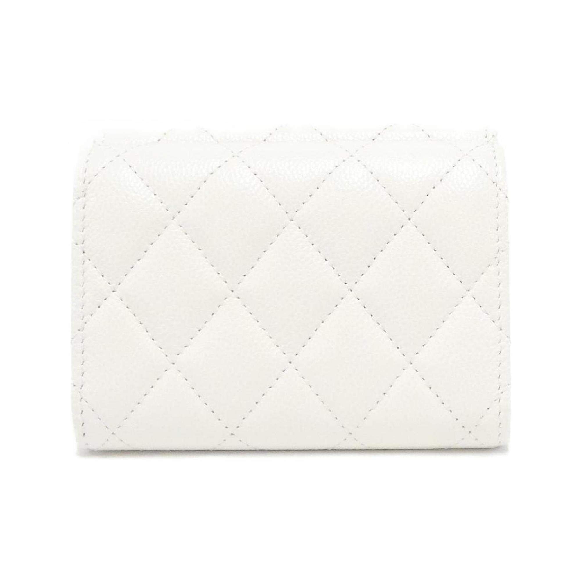 Chanel Timeless Classique Leather Wallet with Box and Dust Bag