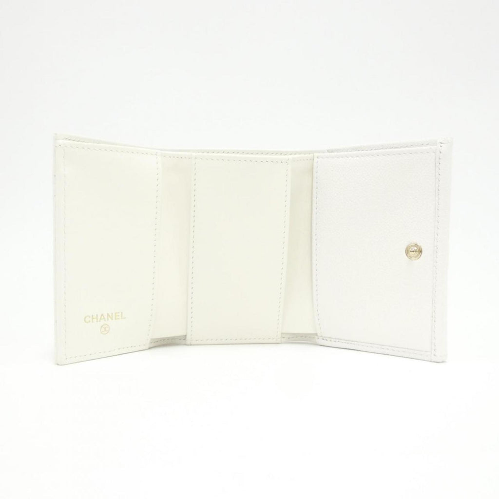 Chanel Timeless Classique Leather Wallet with Box and Dust Bag