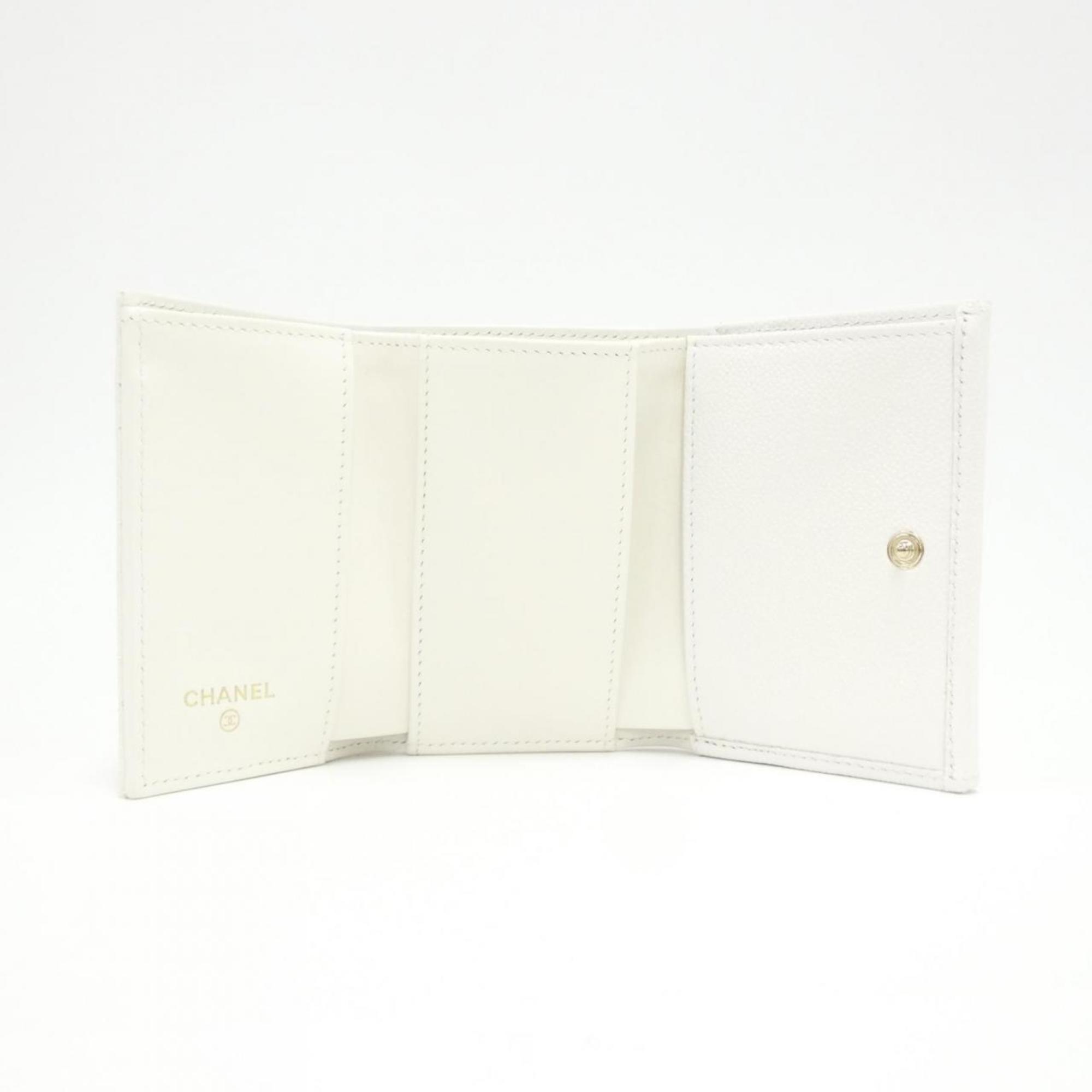 Chanel Timeless Classique Leather Wallet with Box and Dust Bag