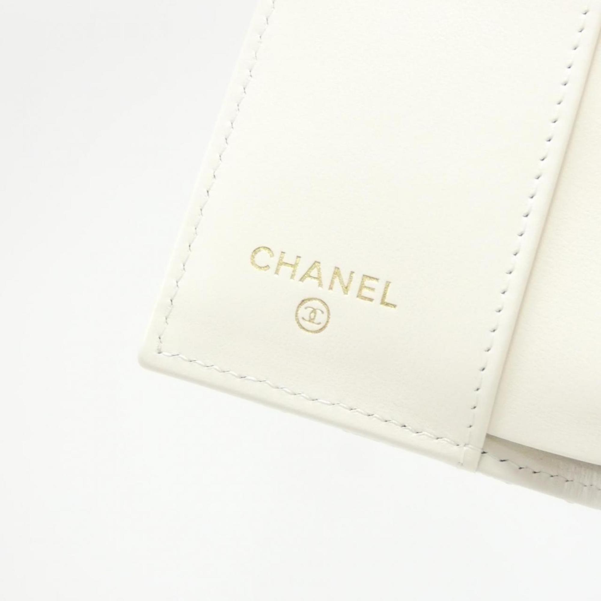 Chanel Timeless Classique Leather Wallet with Box and Dust Bag