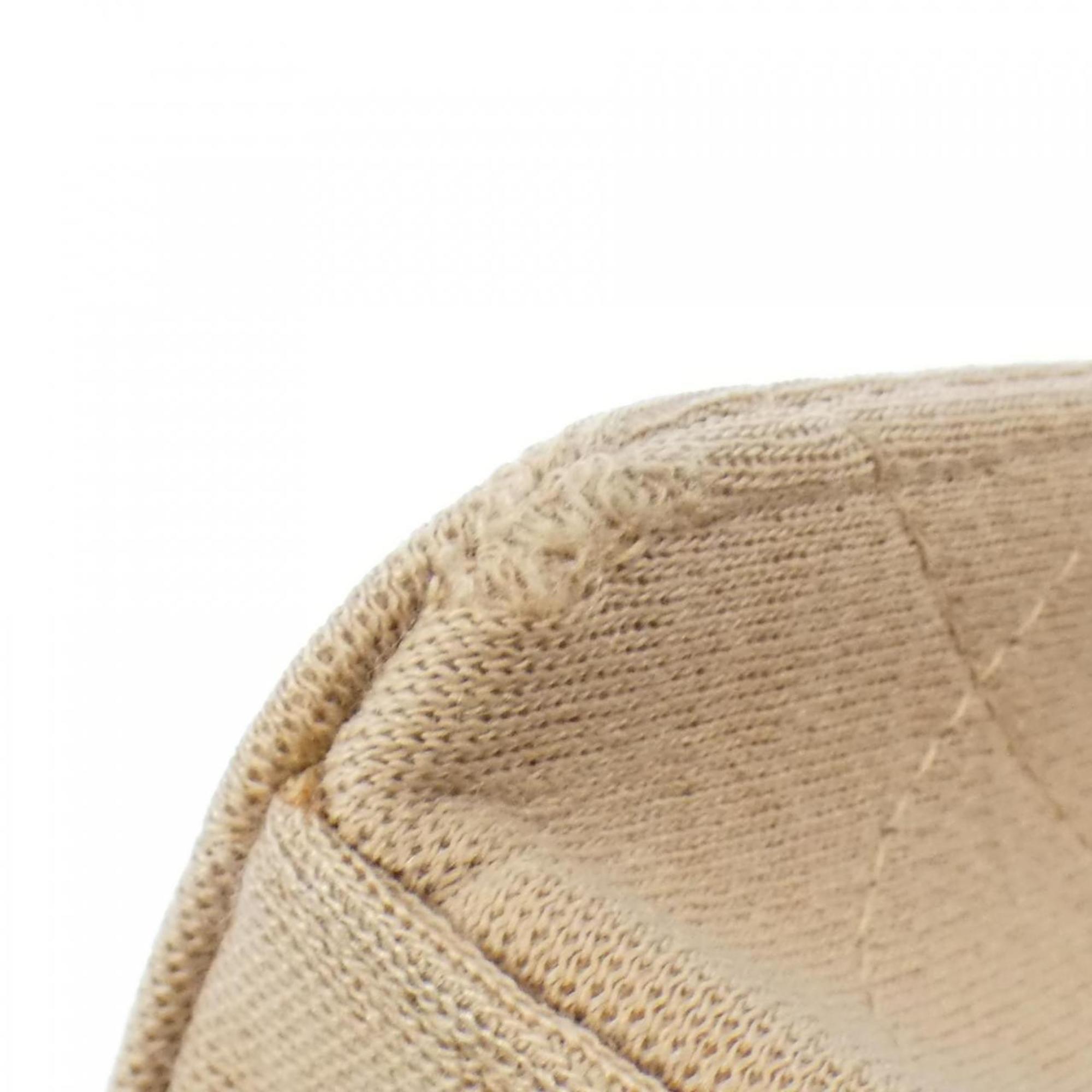 Chanel Canvas Single Flap Bag with Box and Dust Bag