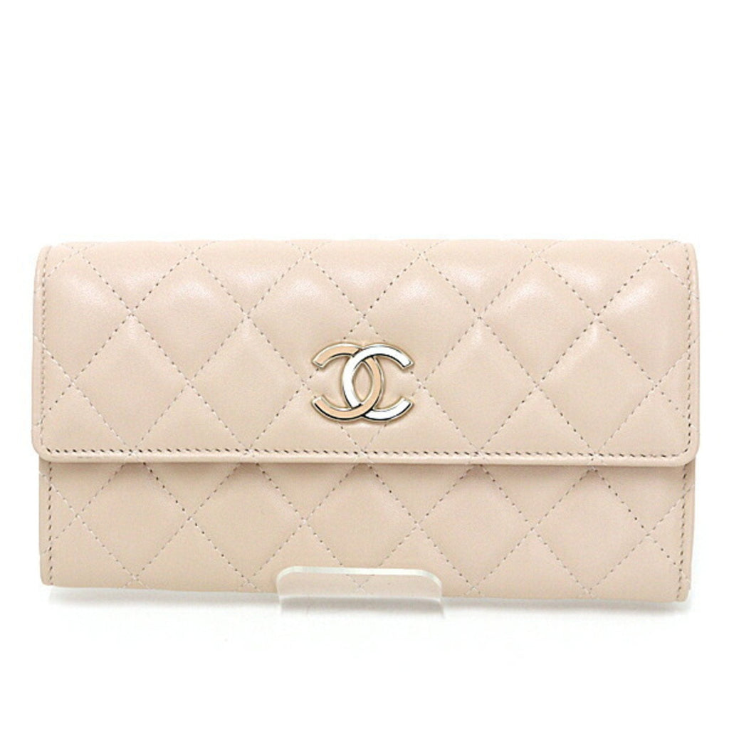 Chanel Timeless Classic Leather Wallet with Box and Dust Bag