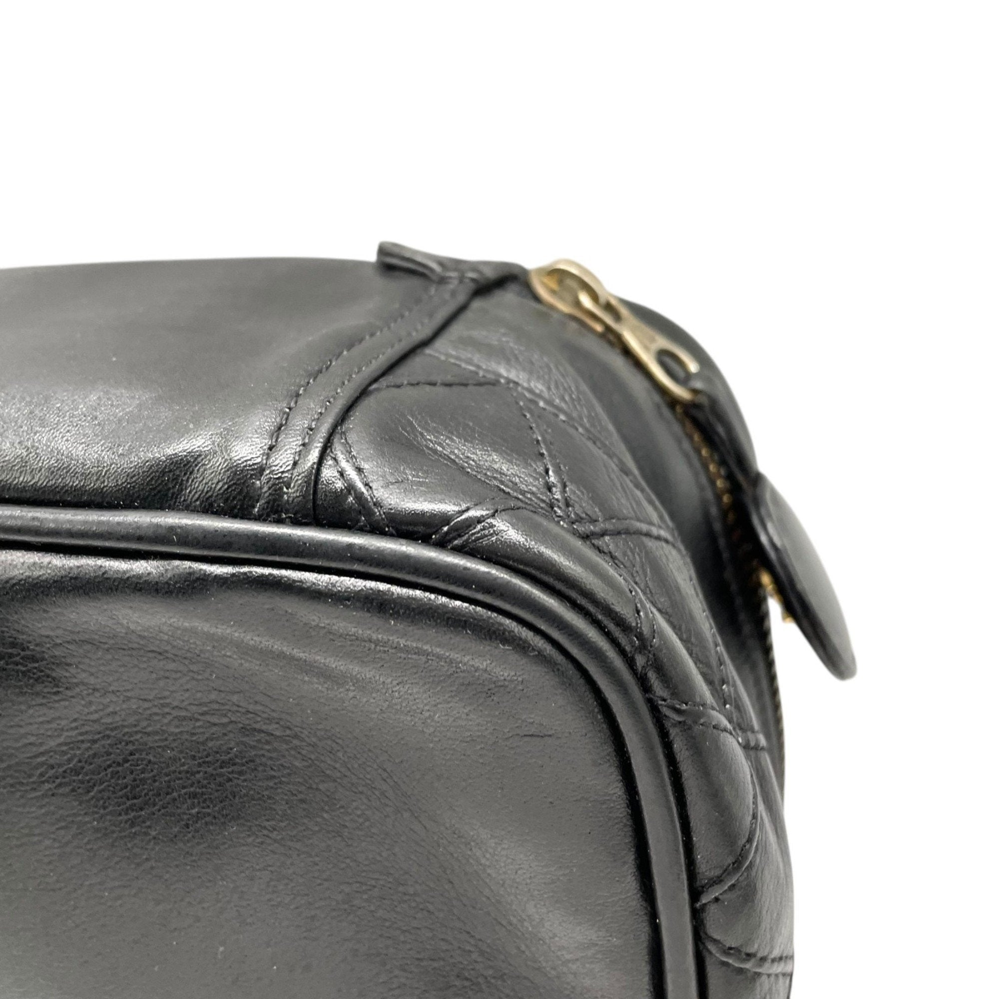 Chanel Leather Vanity Bag with  Card and Italian Craftsmanship