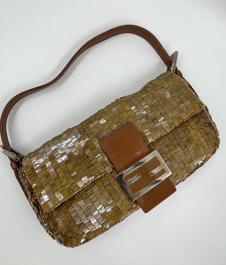 Fendi Beaded Baguette Bag