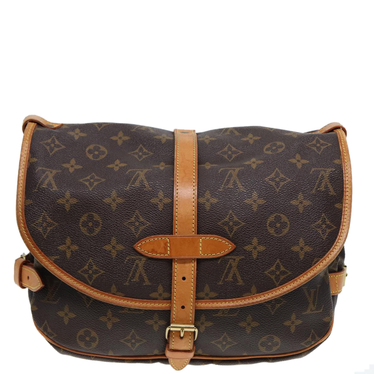 Louis Vuitton Saumur  Canvas Shoulder Bag
