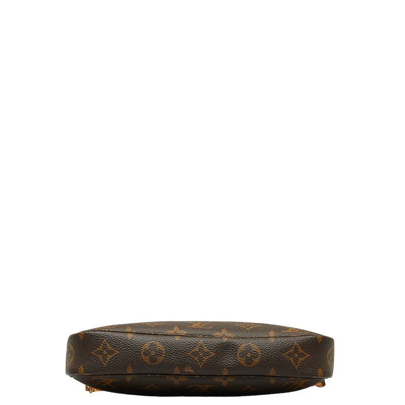 Louis Vuitton Monogram Pochette Accessories Handbag Accessories Pochette M40712 Brown PVC Leather  Louis Vuitton