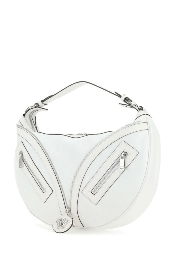 Versace Woman Medium Hobo Calf Leather