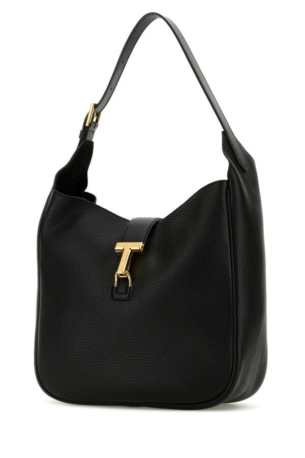 Tom Ford Woman Crazy Grain + Smooth Calf Medium Hobo