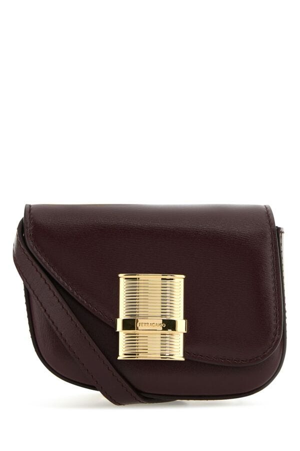 Salvatore Ferragamo Woman Vit Zelia Lux Dark Barol