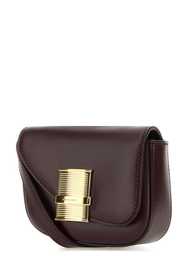 Salvatore Ferragamo Woman Vit Zelia Lux Dark Barol