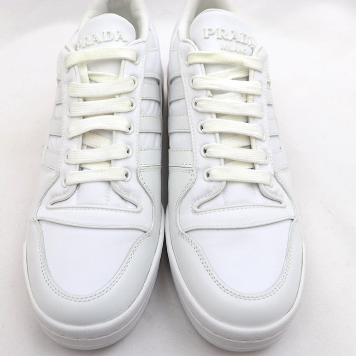 PRADA sneakers Nylon white adidas collaboration 2EG390 Forum Low 42