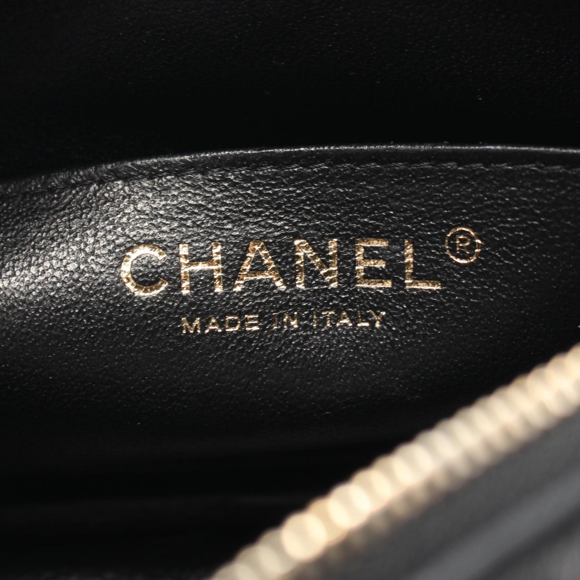 Chanel Leather Camera Bag with Metal Fittings