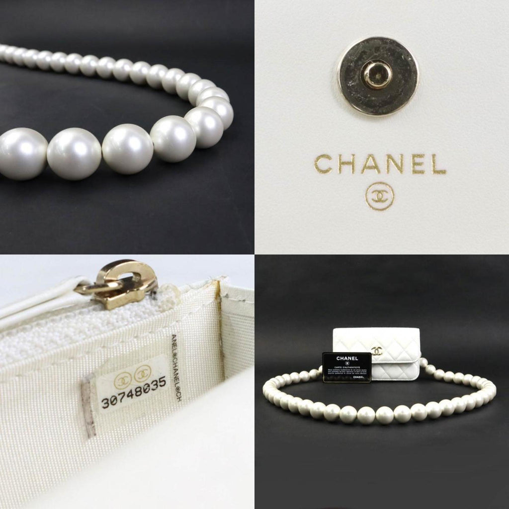 Chanel Leather Wallet On Chain with Dust Bag and  Card