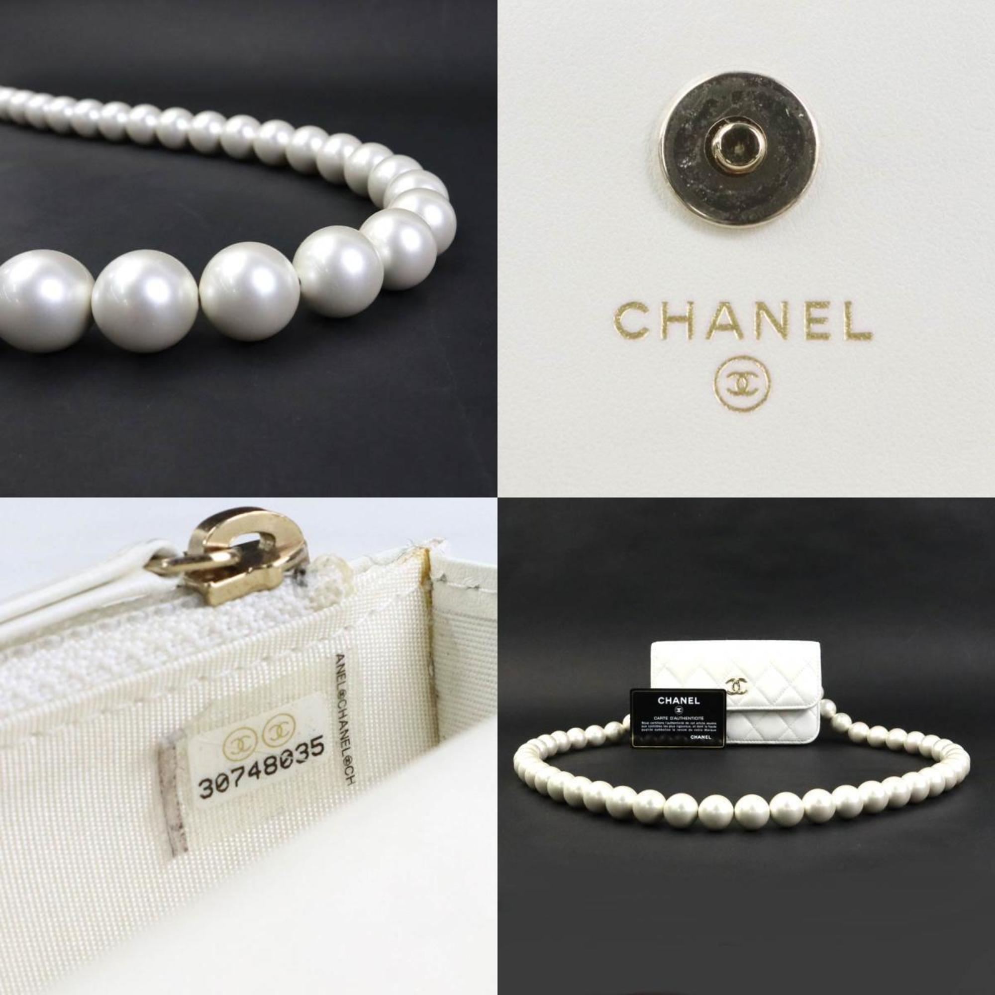 Chanel Leather Wallet On Chain with Dust Bag and  Card