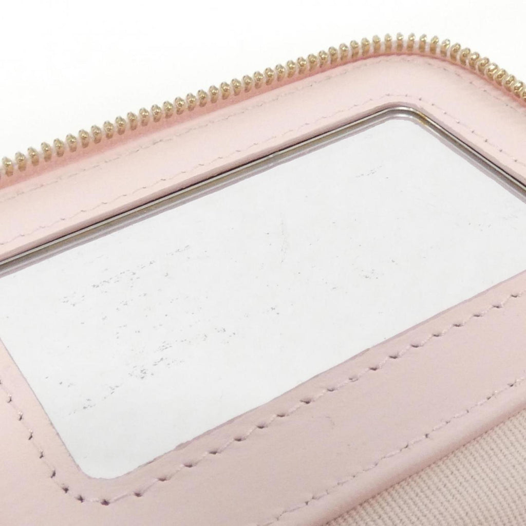 Chanel Leather Vanity Case with Dust Bag and  Card