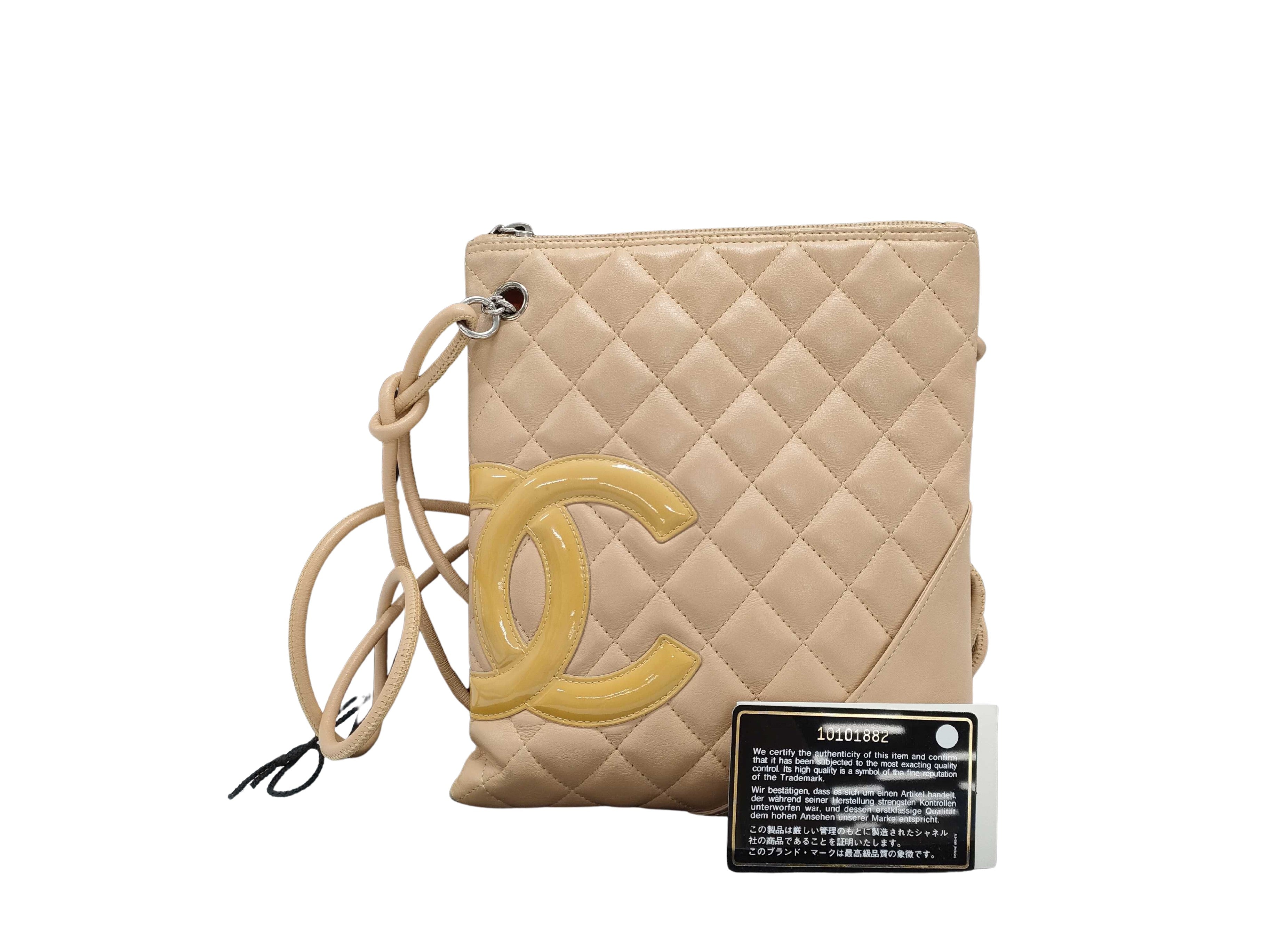 Chanel Leather Shoulder Bag with Adjustable Strap