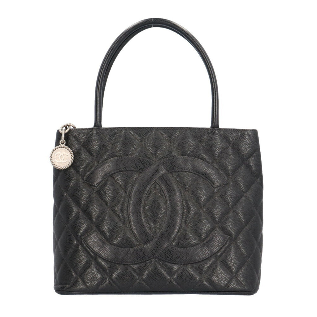 Chanel Leather Medaillon Tote Bag with Minimal Wear