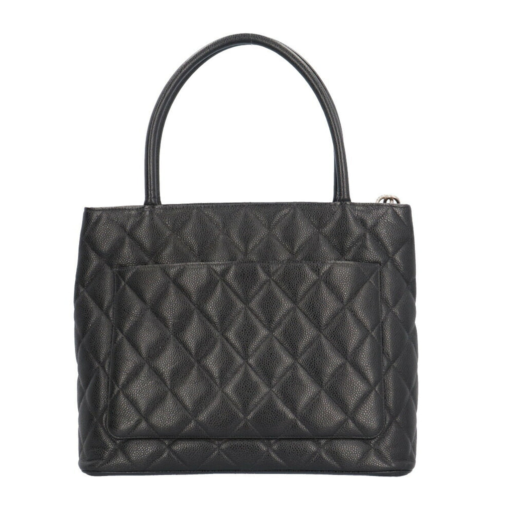 Chanel Leather Medaillon Tote Bag with Minimal Wear