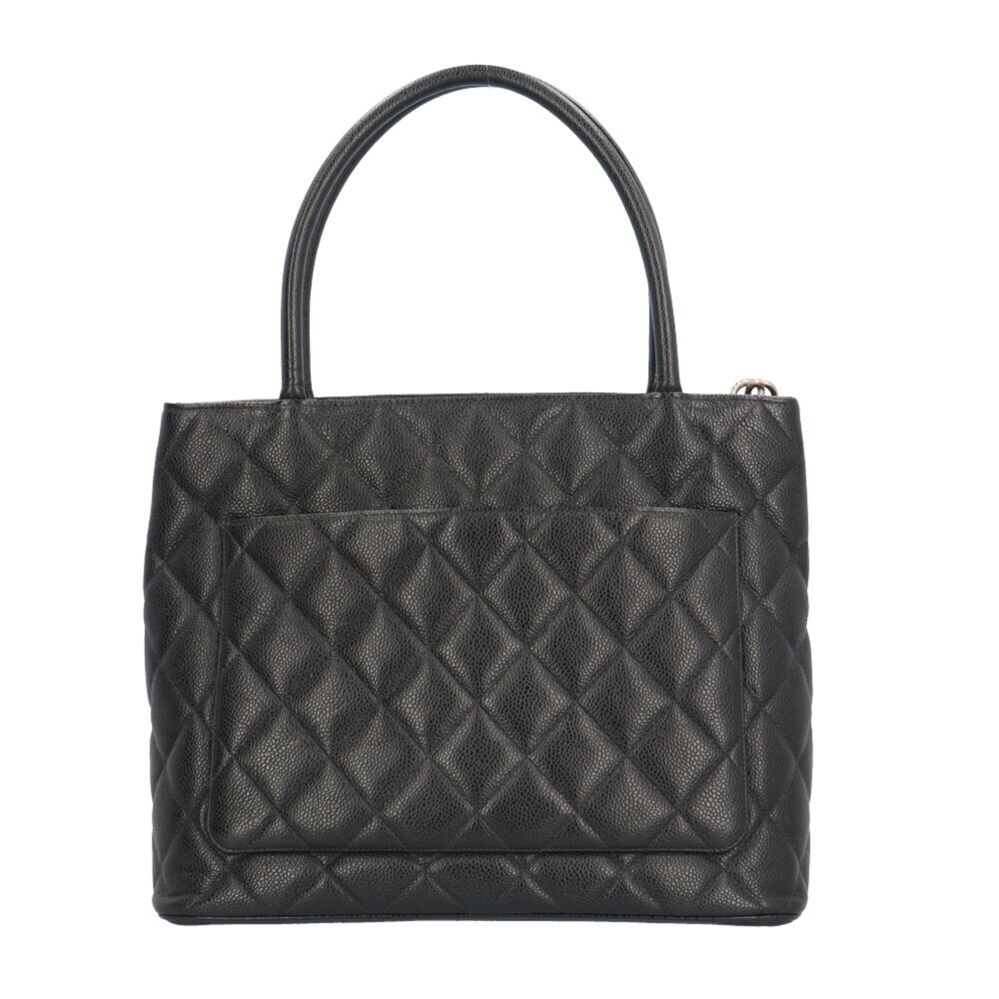 Chanel Leather Medaillon Tote Bag with Minimal Wear