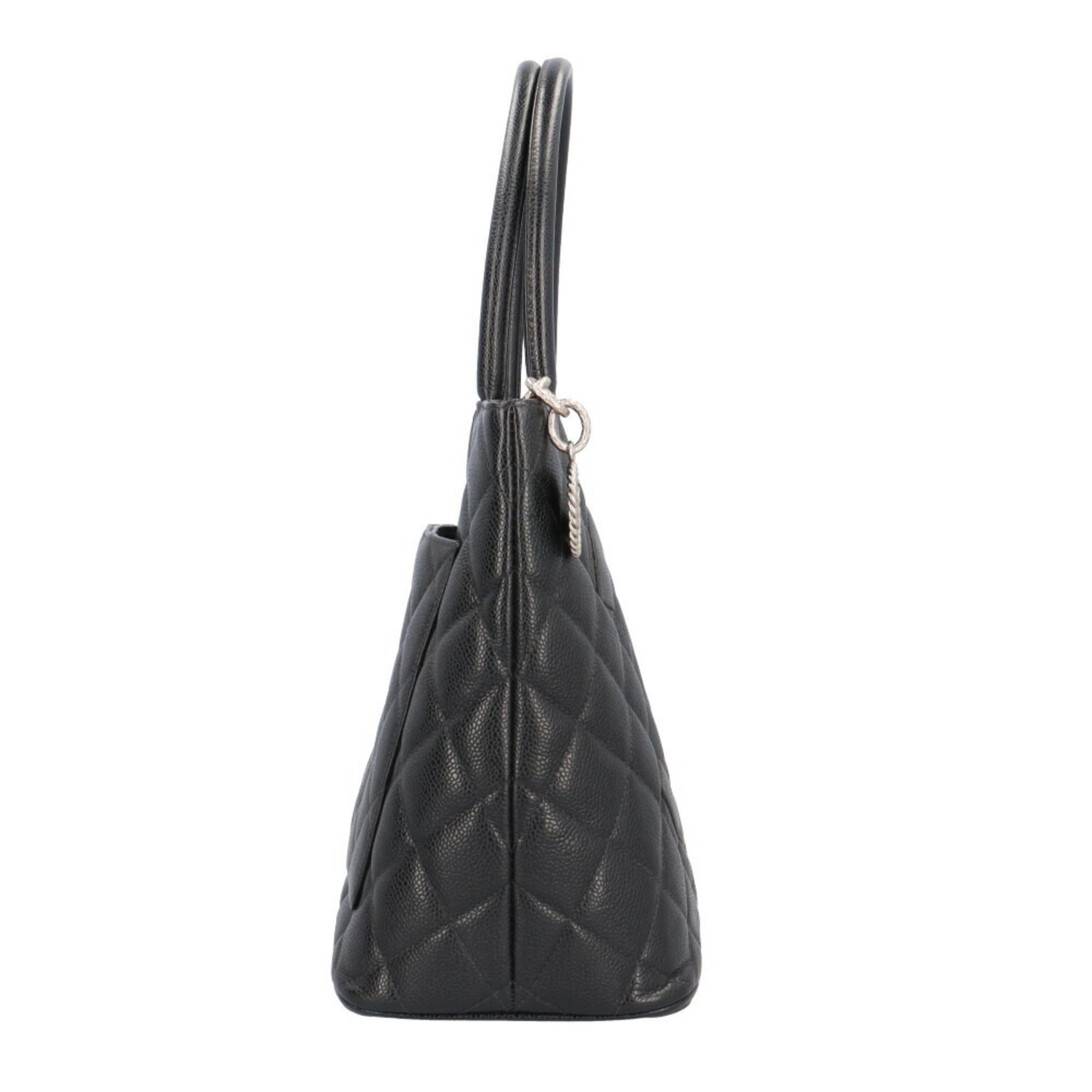 Chanel Leather Medaillon Tote Bag with Minimal Wear