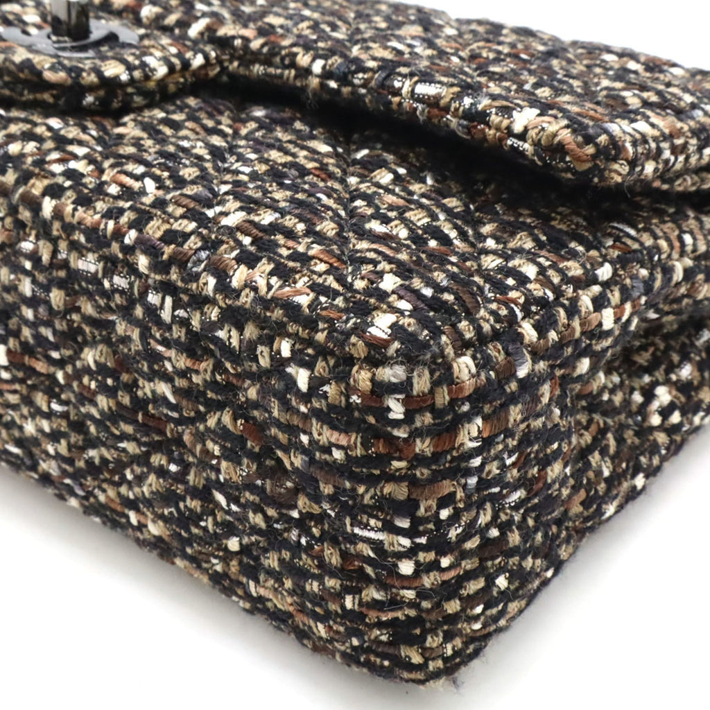 Chanel Timeless Tweed Bag with Dust Bag and  Card