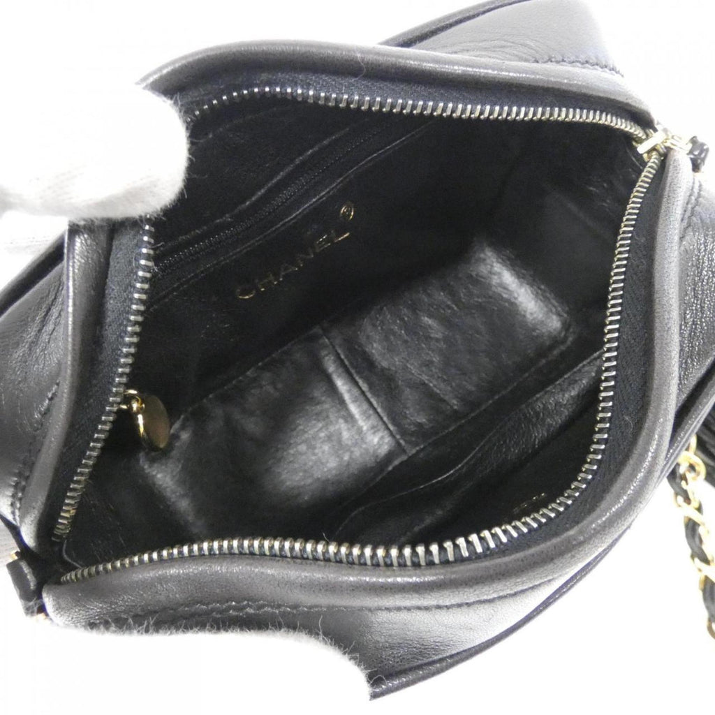 Chanel Leather Camera Bag with Strap and Minimal Wear