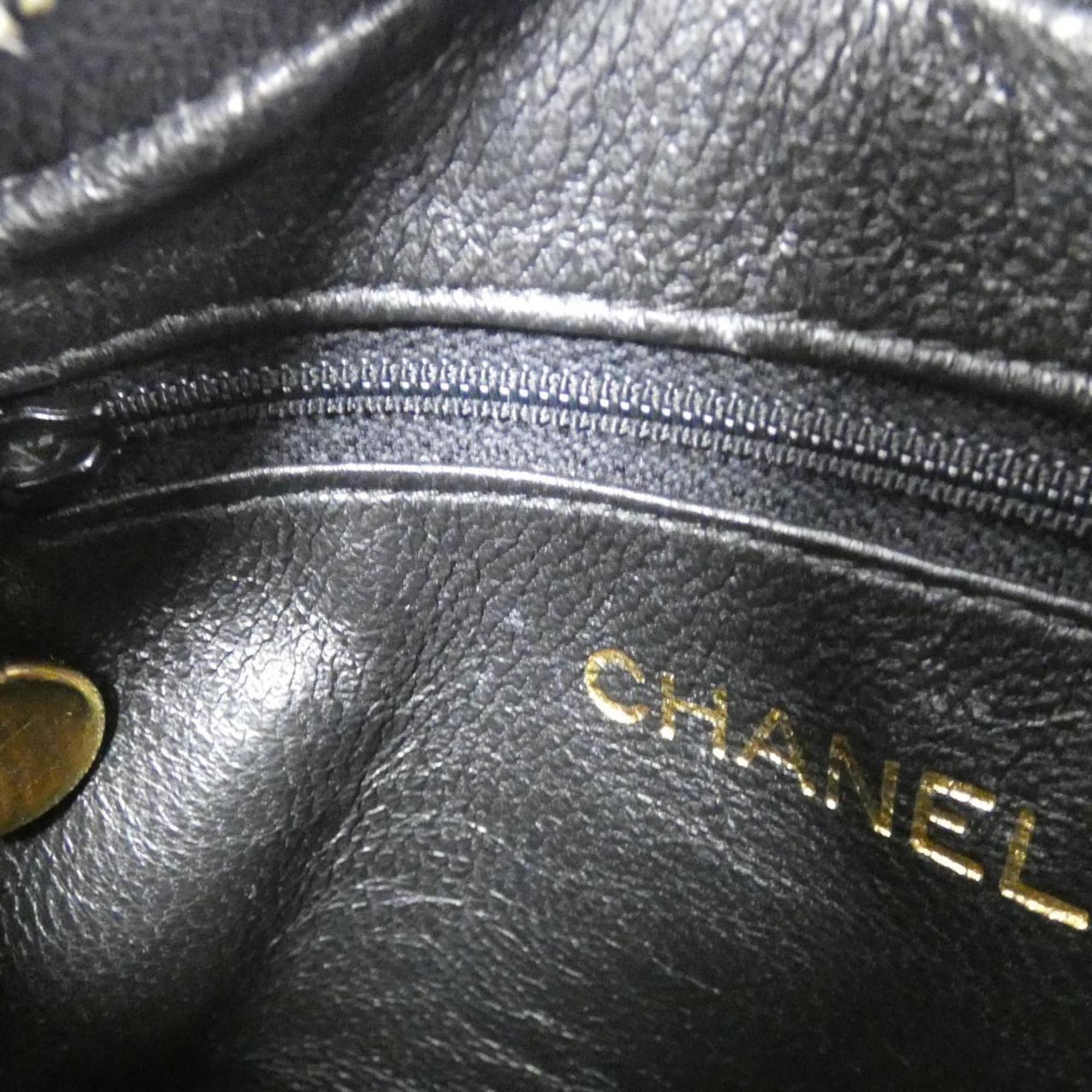 Chanel Leather Camera Bag with Strap and Minimal Wear