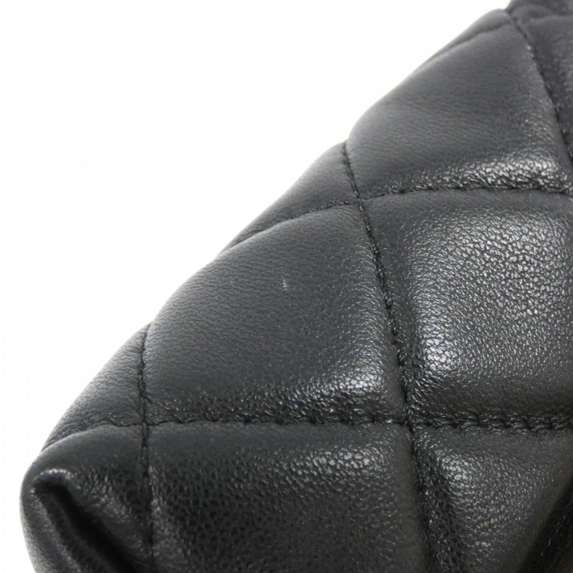 Chanel Leather Handbag with  Card Made in Italy