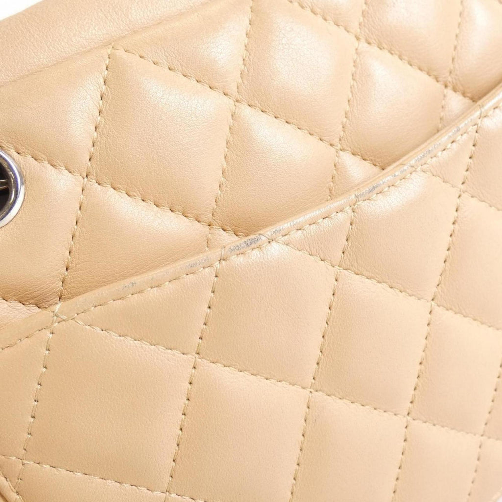 Chanel Leather Cambon Bag with Good Condition and Slight Wear