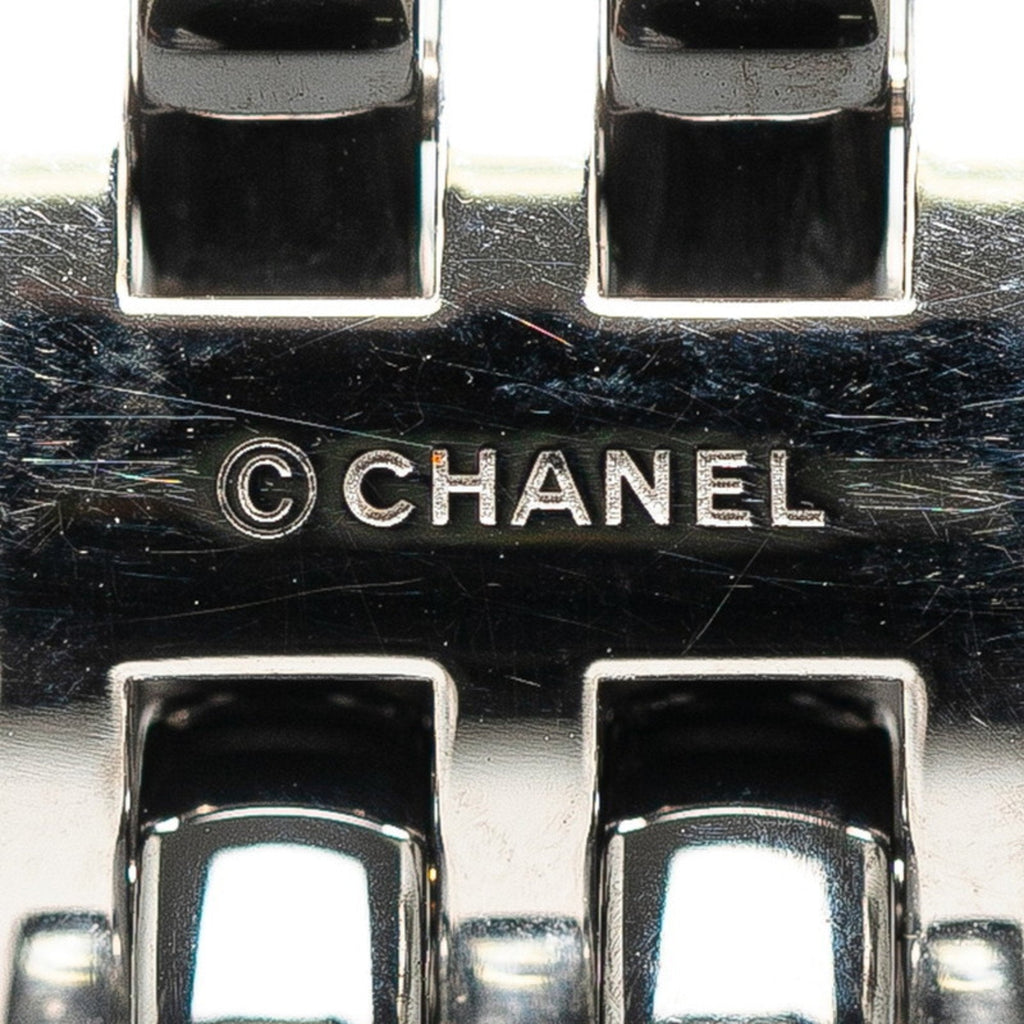 Chanel White Gold Ultra Ring with Box and Dust Bag