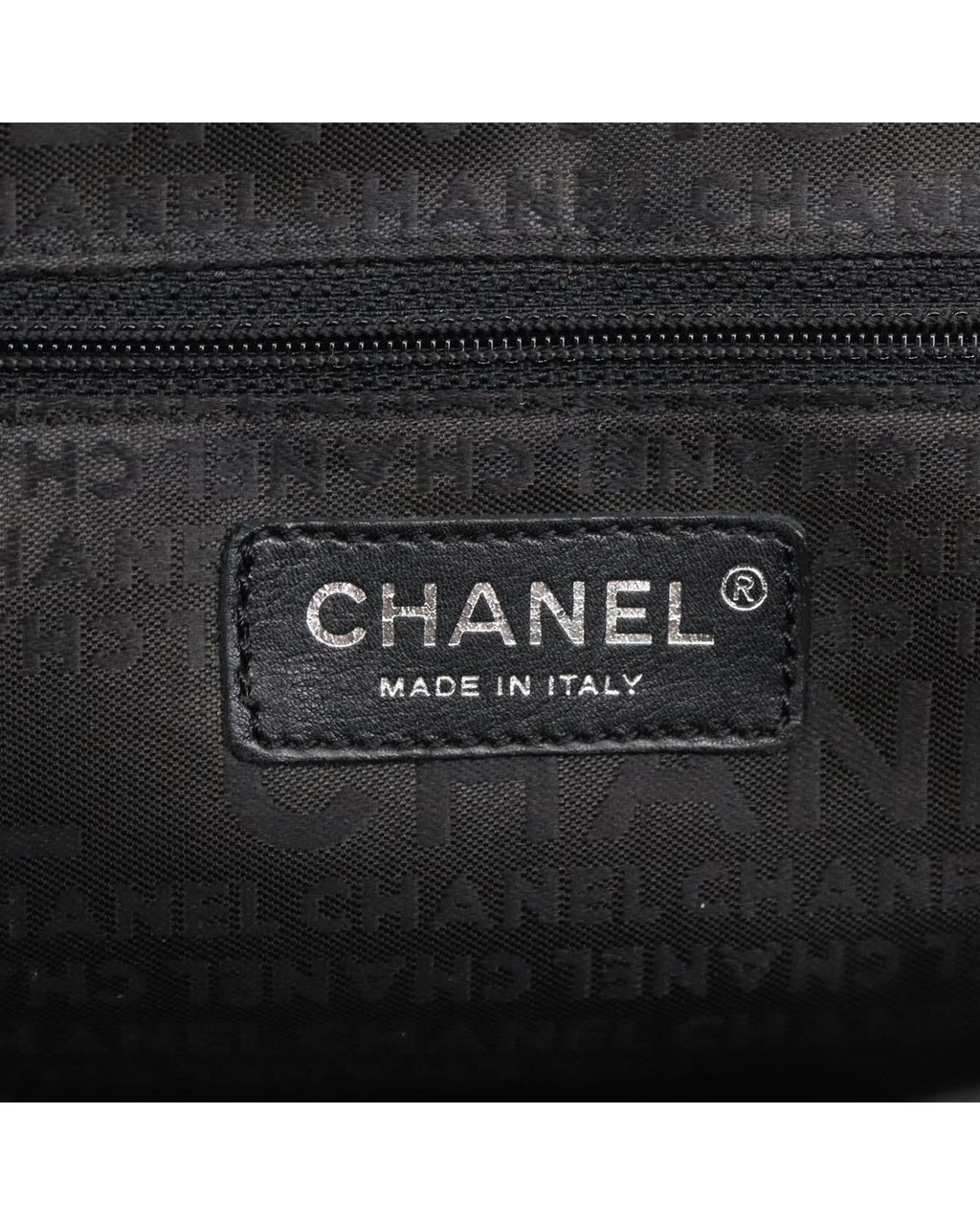 CHANEL Camelia Chain Canvas Shoulder Bag