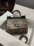 GLAMI Sicily Bag In Leopard-Print Pony Hair Multicolour For Women 10.2in/26cm GLAMI