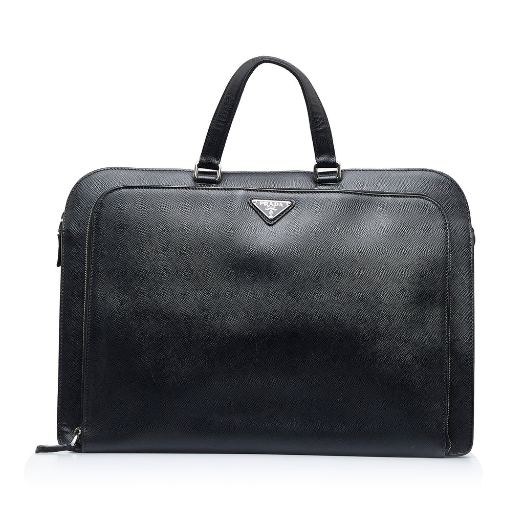 Prada Business Bag Black Saffiano