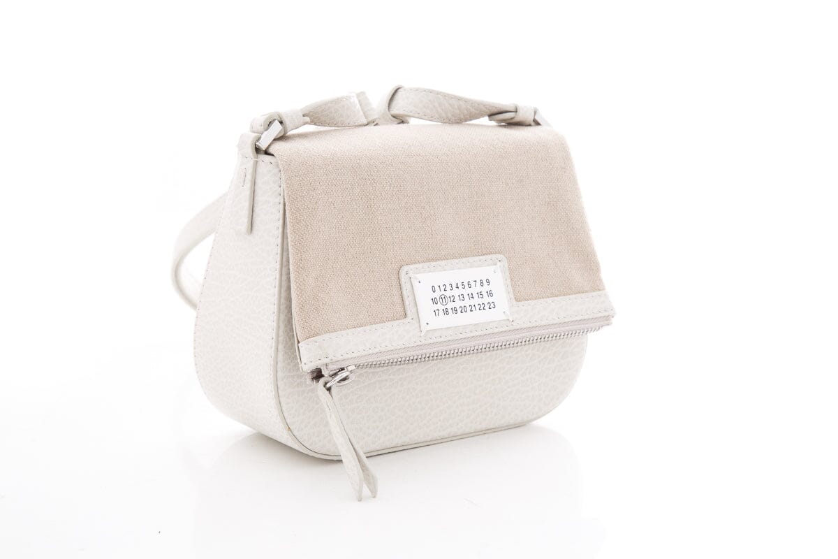 Maison Margiela Off White 5 AC Pouchette Handbag